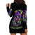 Witch Skull Hoodie Dress Don't Make Me Get The Flying Monkey - Wonder Print Shop