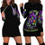 Witch Skull Hoodie Dress Don't Make Me Get The Flying Monkey - Wonder Print Shop