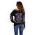 Witch Skull Off Shoulder Sweater Don't Make Me Get The Flying Monkey - Wonder Print Shop