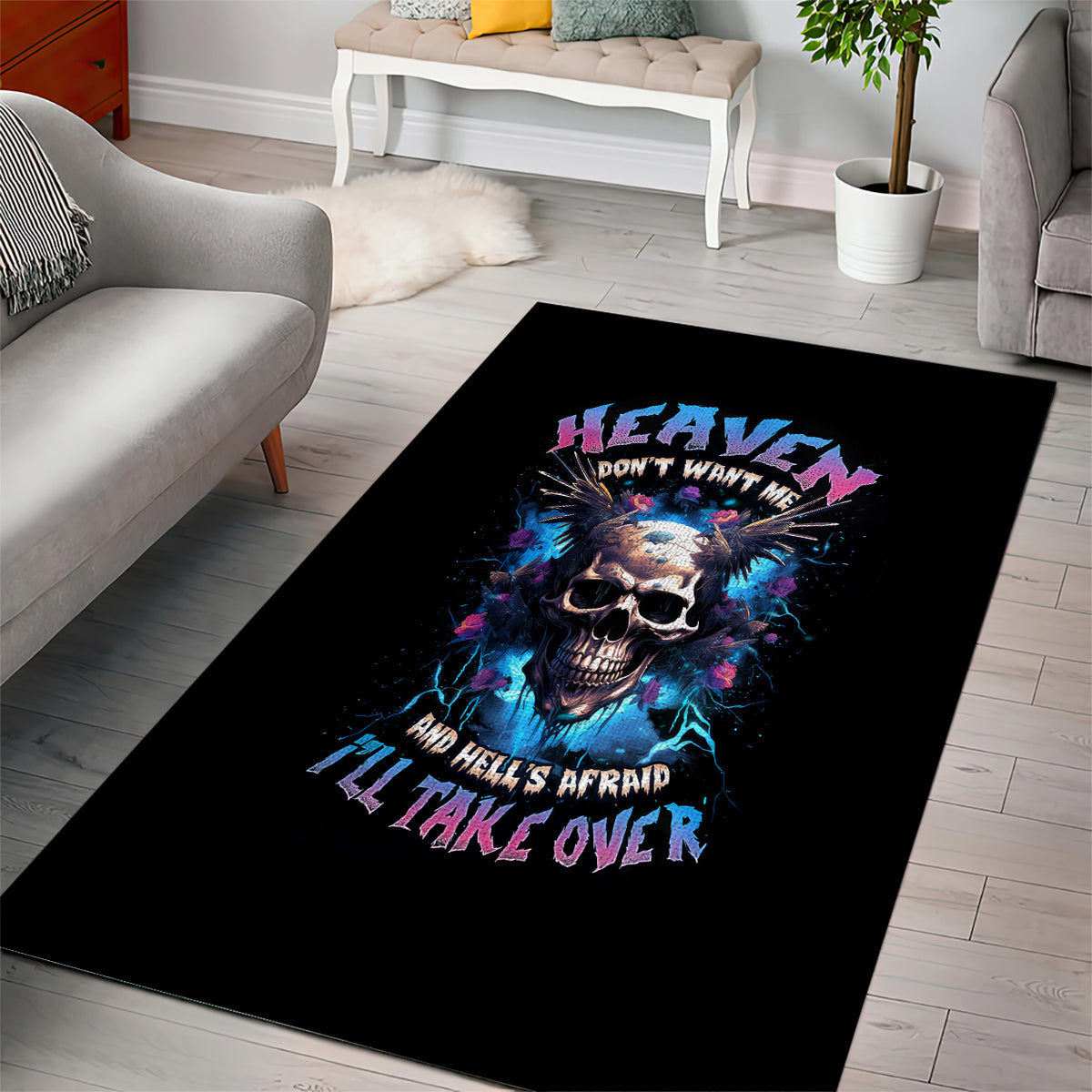 wings-skull-area-rug-heaven-dont-want-me-hell-afraid-i-take-over