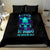 Flame Skull Bedding Set I'm Never Alone My Demons With Me 24/7 - Wonder Print Shop