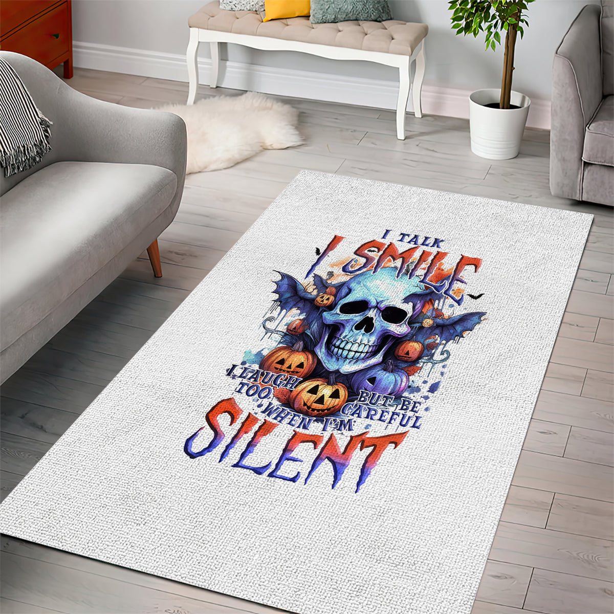 bat-skull-area-rug-i-talk-i-smile-but-be-carefull-when-i-silent