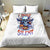 Bat Skull Bedding Set I Talk I Smile But Be Carefull When I Silent - Wonder Print Shop