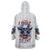 Bat Skull Wearable Blanket Hoodie I Talk I Smile But Be Carefull When I Silent - Wonder Print Shop