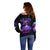 Witch Skull Off Shoulder Sweater I'm A Grumpy Old Witch - Wonder Print Shop