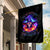 Fire Witch Skull Garden Flag In My Defense The Moon Was Full And I Was Left Unsupervided - Wonder Print Shop