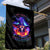 Fire Witch Skull Garden Flag In My Defense The Moon Was Full And I Was Left Unsupervided - Wonder Print Shop