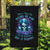 Flower Lady Skull Garden Flag Don't Try To Figure Me Out - Wonder Print Shop