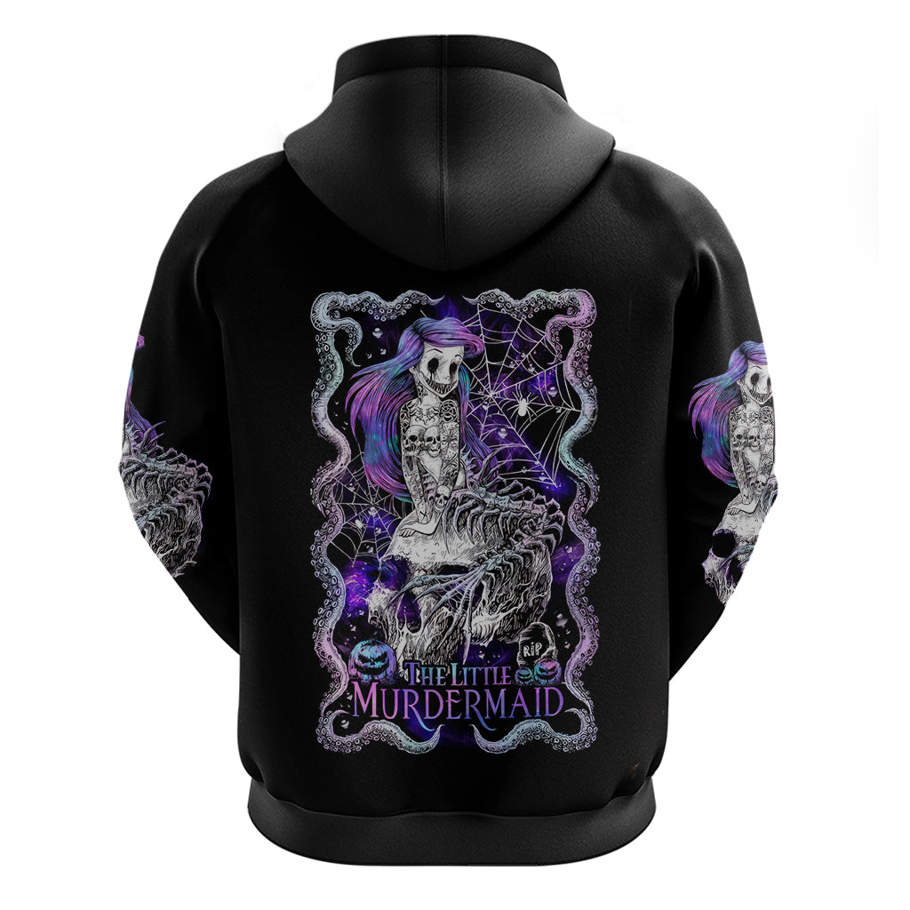 Mermaid Skull Hoodie The Little Mermaid - Wonder Print Shop