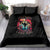 Couple Skull Bedding Set I Don't Care If The Whole World Is Against Us - Wonder Print Shop