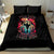 Couple Skull Bedding Set I Don't Care If The Whole World Is Against Us - Wonder Print Shop