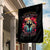 Couple Skull Garden Flag I Don't Care If The Whole World Is Against Us - Wonder Print Shop