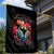 Couple Skull Garden Flag I Don't Care If The Whole World Is Against Us - Wonder Print Shop