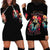 Couple Skull Hoodie Dress I Don't Care If The Whole World Is Against Us - Wonder Print Shop