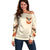 Fairy Skull Off Shoulder Sweater Next Life I Want To Be The Karma Fairy - Wonder Print Shop