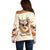 Fairy Skull Off Shoulder Sweater Next Life I Want To Be The Karma Fairy - Wonder Print Shop