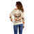 Fairy Skull Off Shoulder Sweater Next Life I Want To Be The Karma Fairy - Wonder Print Shop