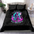 Flame Witch Skull Bedding Set I'm An Odd Combination Of Sweet And Don't Mess With Me - Wonder Print Shop