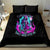 Flame Witch Skull Bedding Set I'm An Odd Combination Of Sweet And Don't Mess With Me - Wonder Print Shop