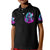 Flame Witch Skull Kid Polo Shirt I'm An Odd Combination Of Sweet And Don't Mess With Me - Wonder Print Shop