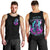 Flame Witch Skull Men Tank Top I'm An Odd Combination Of Sweet And Don't Mess With Me - Wonder Print Shop