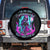 Flame Witch Skull Spare Tire Cover I'm An Odd Combination Of Sweet And Don't Mess With Me - Wonder Print Shop