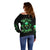 Thnder Skull Off Shoulder Sweater One Day I Gonna Just Say F It All - Wonder Print Shop