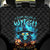 Witch Skull Halloween Back Car Seat Cover I Didn't Becom A Witch - Wonder Print Shop