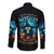 Witch Skull Halloween Long Sleeve Button Shirt I Didn't Becom A Witch - Wonder Print Shop