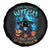 Witch Skull Halloween Spare Tire Cover I Didn't Becom A Witch - Wonder Print Shop