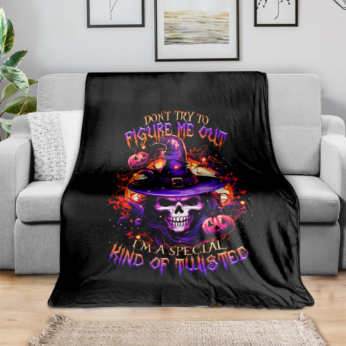 wizard-skull-halloween-blanket-dont-try-to-figure-me-out-im-a-special