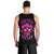 Three Rose Skull Men Tank Top Stuck Between Idk Idc And Idgaf - Wonder Print Shop