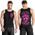 Three Rose Skull Men Tank Top Stuck Between Idk Idc And Idgaf - Wonder Print Shop