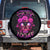 Three Rose Skull Spare Tire Cover Stuck Between Idk Idc And Idgaf - Wonder Print Shop