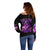 Witch Skull Off Shoulder Sweater It's More Fun Being The Wicked Witch - Wonder Print Shop