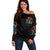 Witch Skull Off Shoulder Sweater Don't Pss Off The Witch - Wonder Print Shop