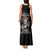 American Skull Tank Maxi Dress I Talk I Smile But Be Carefull When I Silent DT01