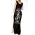 American Skull Tank Maxi Dress I Talk I Smile But Be Carefull When I Silent DT01