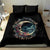 Moon Skull Bedding Set Hello Darkness My Old Friend Moon - Wonder Print Shop