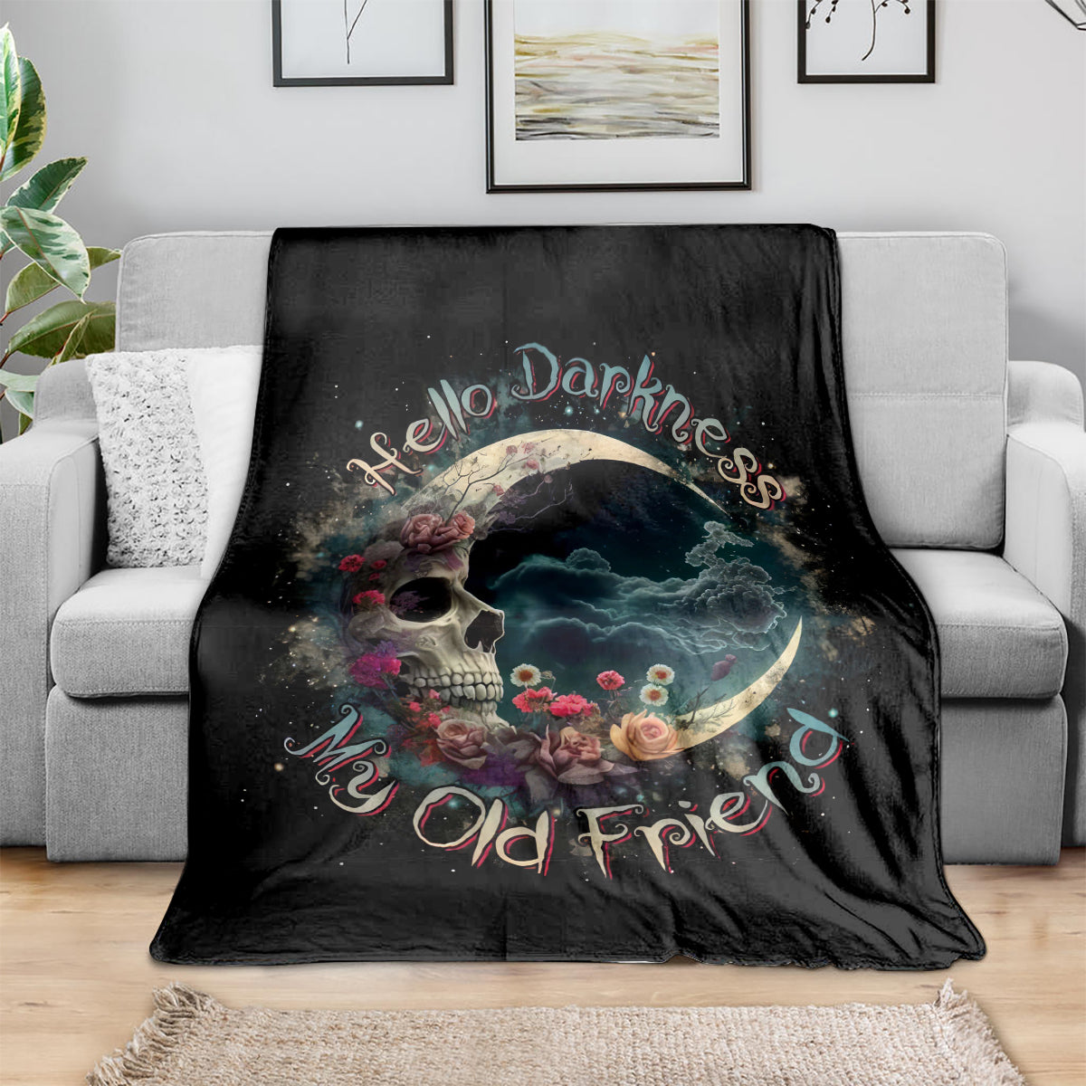 moon-skull-blanket-hello-darkness-my-old-friend-moon