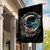 Moon Skull Garden Flag Hello Darkness My Old Friend Moon - Wonder Print Shop