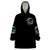 Blood Skull Wearable Blanket Hoodie You Got My Back I Got Your Rest Of Your Life DT01