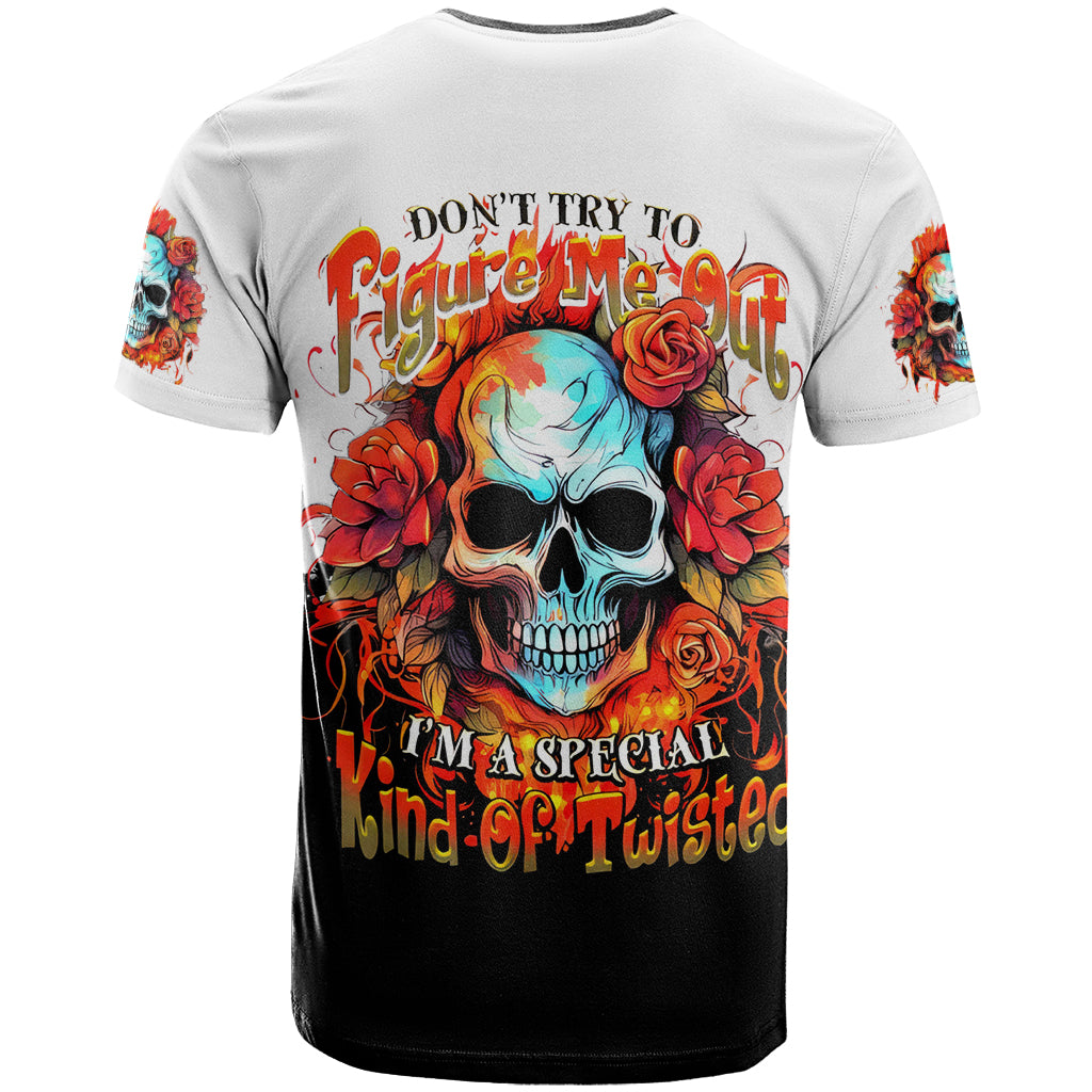 Death Skull T Shirt I Never Alone My Demon With Me 24/7 DT01