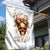 Girl Skull Garden Flag I Sweet Girl Full Of Crazy - Wonder Print Shop