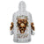 Devil Skull Wearable Blanket Hoodie I Never Alone My Demon With Me 24/7 DT01