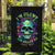 Flower Skull Garden Flag I Blunt Because God Rolled Me That Way - Wonder Print Shop