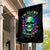 Flower Skull Garden Flag I Blunt Because God Rolled Me That Way - Wonder Print Shop