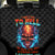 Thunder Skull Back Car Seat Cover I Can't Go To Hell Devil Restrainning Order Against Me - Wonder Print Shop