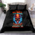 Thunder Skull Bedding Set I Can't Go To Hell Devil Restrainning Order Against Me - Wonder Print Shop