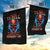 Thunder Skull Garden Flag I Can't Go To Hell Devil Restrainning Order Against Me - Wonder Print Shop